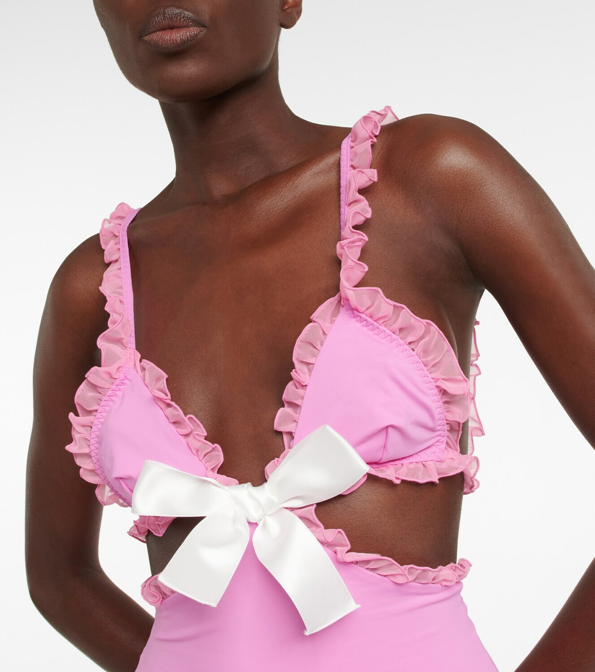 Giambattista Valli - Ruffle-trimmed swimsuit