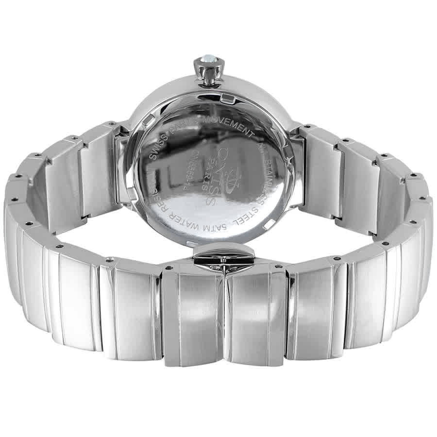 Oniss ON5559SS Quartz Black Dial Ladies Watch ON5559SSLBK