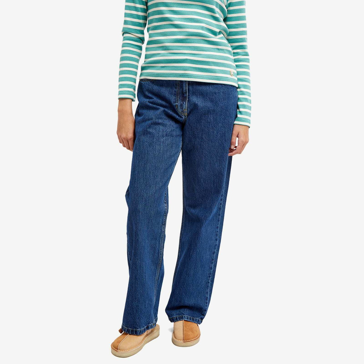 Armor-Lux Women's Heritage Jeans in Blue