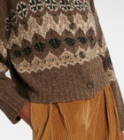 Altuzarra Cammie Fair Isle wool-blend cardigan