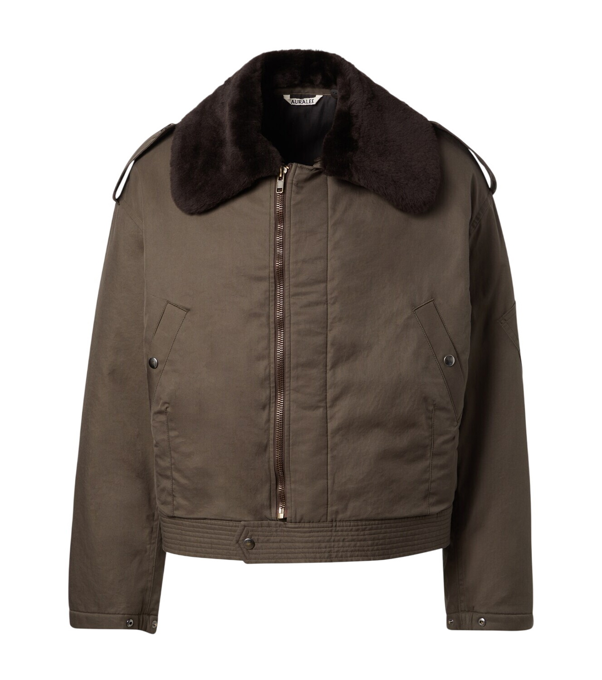 Auralee Cotton gabardine blouson jacket Auralee