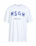 Msgm Mens T-shirt in White