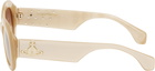 Vivienne Westwood Beige Vivienne Sunglasses