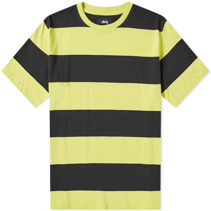 Photo: Stussy Bold Stripe Crew Tee