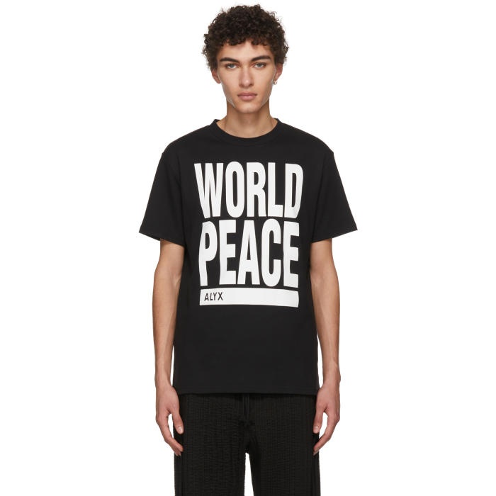 Photo: Alyx Black World Peace T-Shirt 