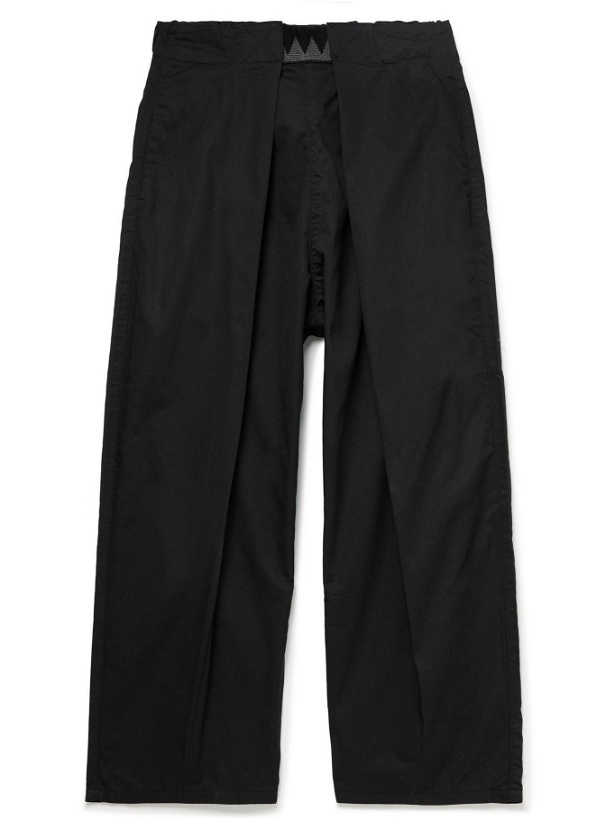 Photo: KAPITAL - Tapered Cropped Printed Cotton Trousers - Unknown