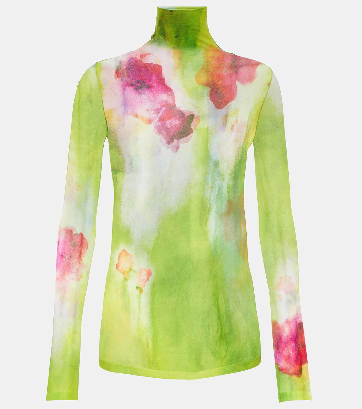 Wool Cropped Long Sleeve Sweater by Acne Studios- La Garçonne