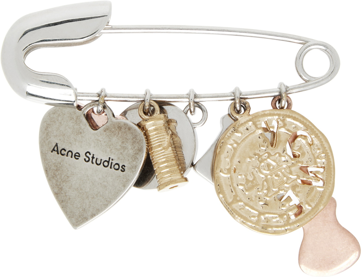 Acne Studios Charms Brooch