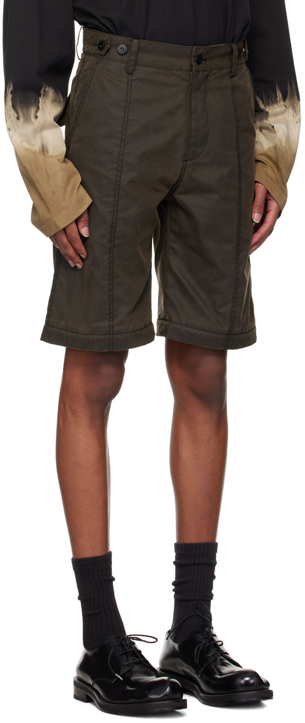 Feng Chen Wang Brown 2IN1 Cargo Pants