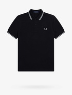 Fred Perry Polo Shirt Black   Mens