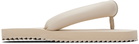 YUME YUME Beige Suki Flip-Flops