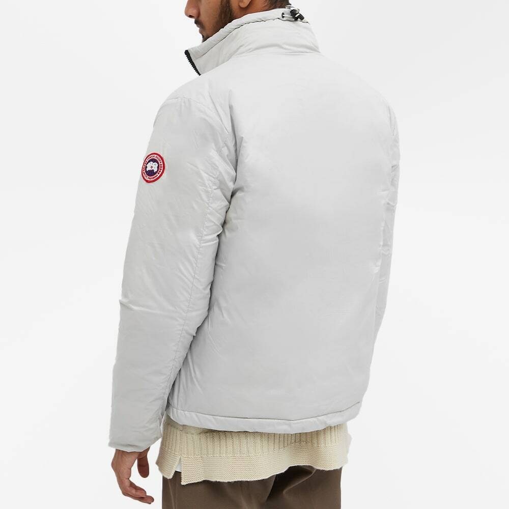 Canada Goose Men's Lodge Jacket in Frost Grey Canada Goose