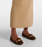See By Chloé Signature calf hair ballet flats