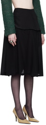 Nicklas Skovgaard Black Skirt#62 Midi Skirt