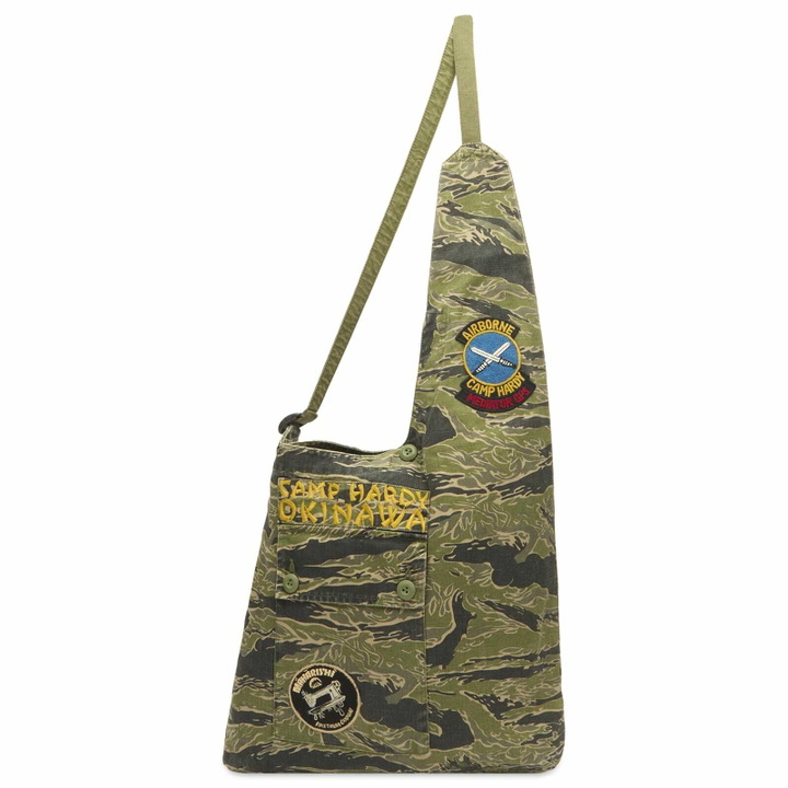Photo: Maharishi Men's Camp Hardy Okinawa Sling Bag in John Wayne Colourway 