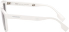 Burberry White Square Frame Foldable Sunglasses