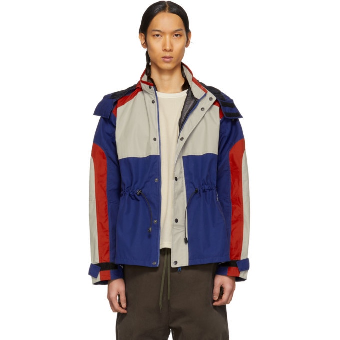 Photo: Phipps Blue and Red Organic Waterproof Jacket
