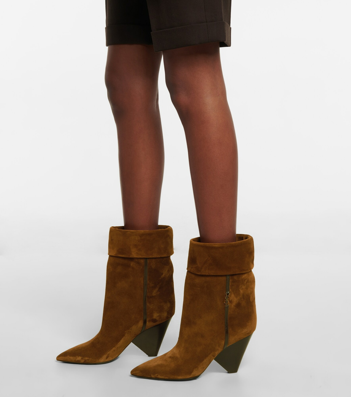 【関税＆送料込み】Saint Laurent Suede Niki Boots boots-niki-saint-laurent-suede