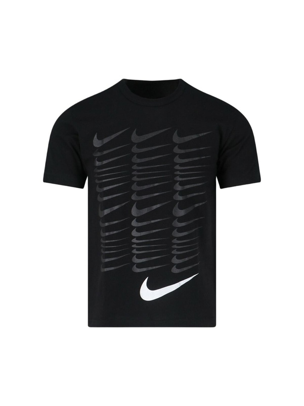 Photo: Black Comme des Garçons X Niket-shirt Printed