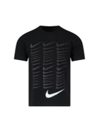Black Comme des Garçons X Niket-shirt Printed