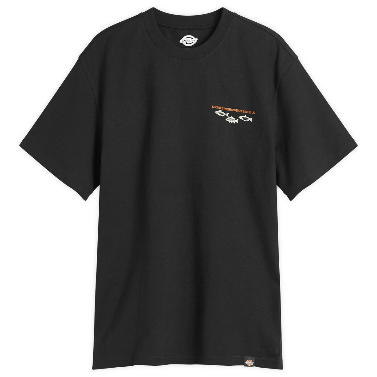 Dickies Men's Builder T-Shirt in Black Dickies Construct