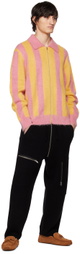 ZANKOV Pink & Yellow Nicolas Cardigan