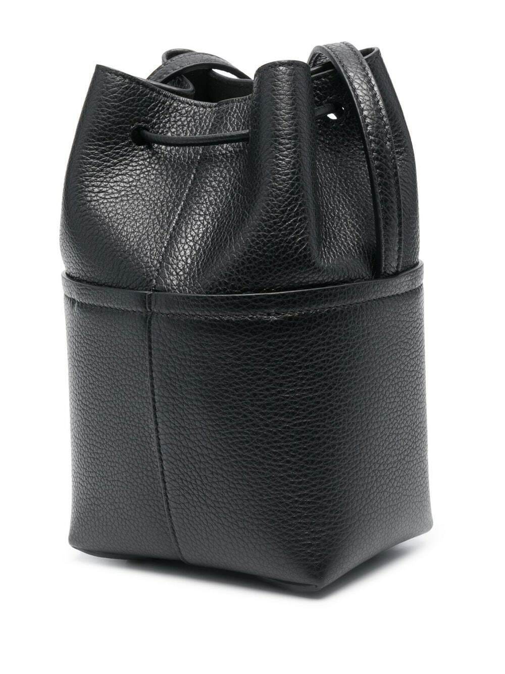 FERRAGAMO - Gancino Leather Mini Bucket Bag Salvatore Ferragamo