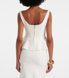 Roland Mouret Crêpe top