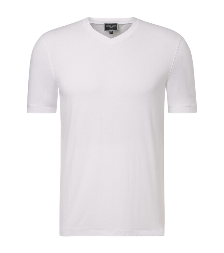 Photo: Giorgio Armani Jersey T-shirt