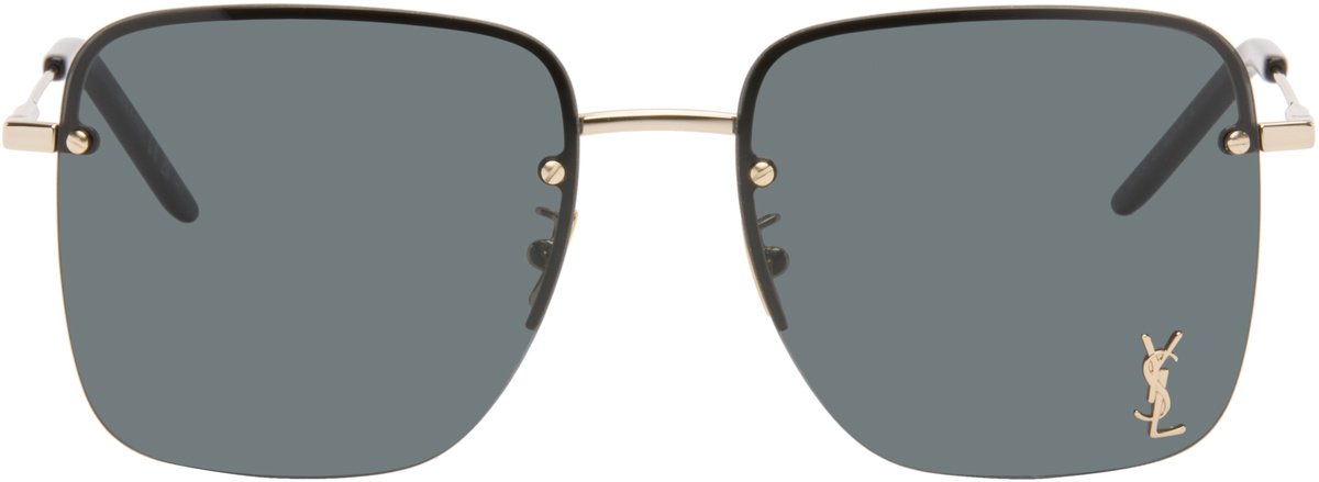 Saint Laurent Gold SL 312 M Sunglasses