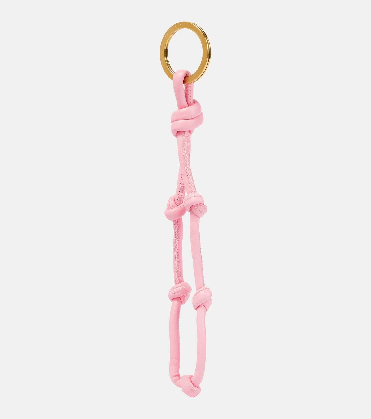 Bottega Veneta - Knotted leather keyring