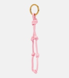 Bottega Veneta - Knotted leather keyring