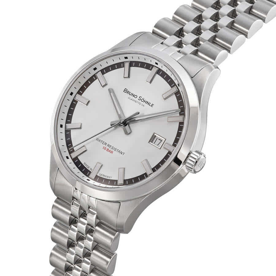 Bruno Sohnle Turin Automatic White Dial Mens Watch 17-12230-842
