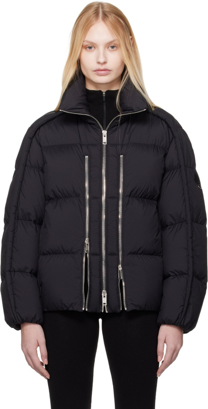 Photo: Moncler Genius Moncler x Willow Smith Black Jayel Down Jacket