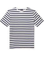 ARMOR LUX - Slim-Fit Striped Cotton-Jersey T-Shirt - White