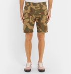 Neighborhood - Baker Slim-Fit Camouflage-Print Cotton Shorts - Men - Green