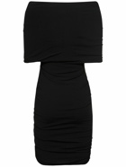 KHAITE - Aerica Viscose Blend Jersey Mini Dress