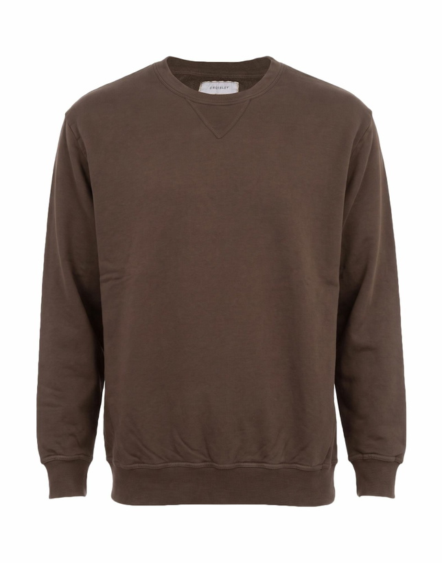 Photo: Crossley Mens Sweatshirt in Brown