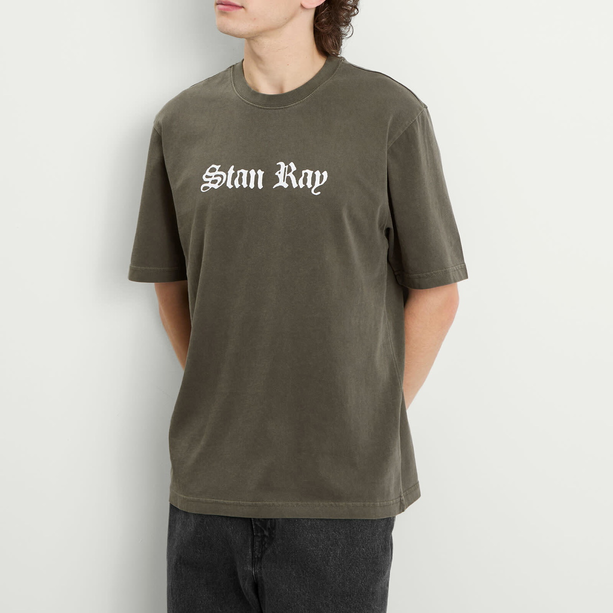 Stan Ray Men's Hardcore T-Shirt in Washed Black