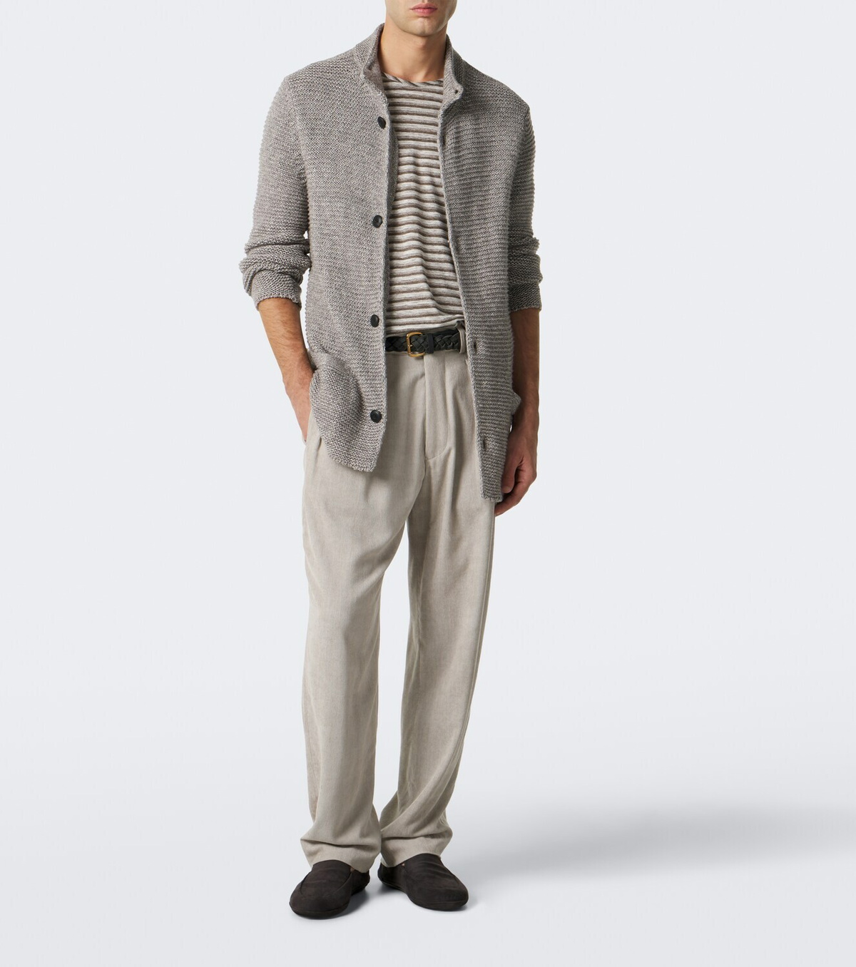 Giorgio Armani Pleated straight pants