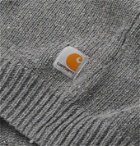 CARHARTT WIP - Anglistic Mélange Wool-Blend Sweater - Gray