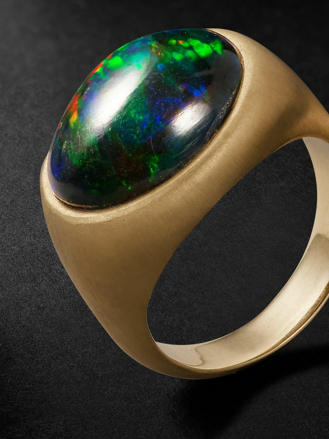 Jacquie Aiche - 14-Karat Gold Opal Ring - Gold