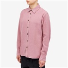 Rag & Bone Men's Austin Twill Overshirt in Deep Pink