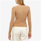 Viktoria & Woods Women's Victory Knitted Sweater in Caramel