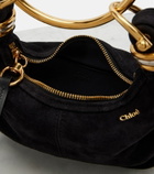 Chloé Bracelet Small suede top-handle bag