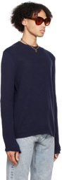 Marni Navy Crewneck Sweater