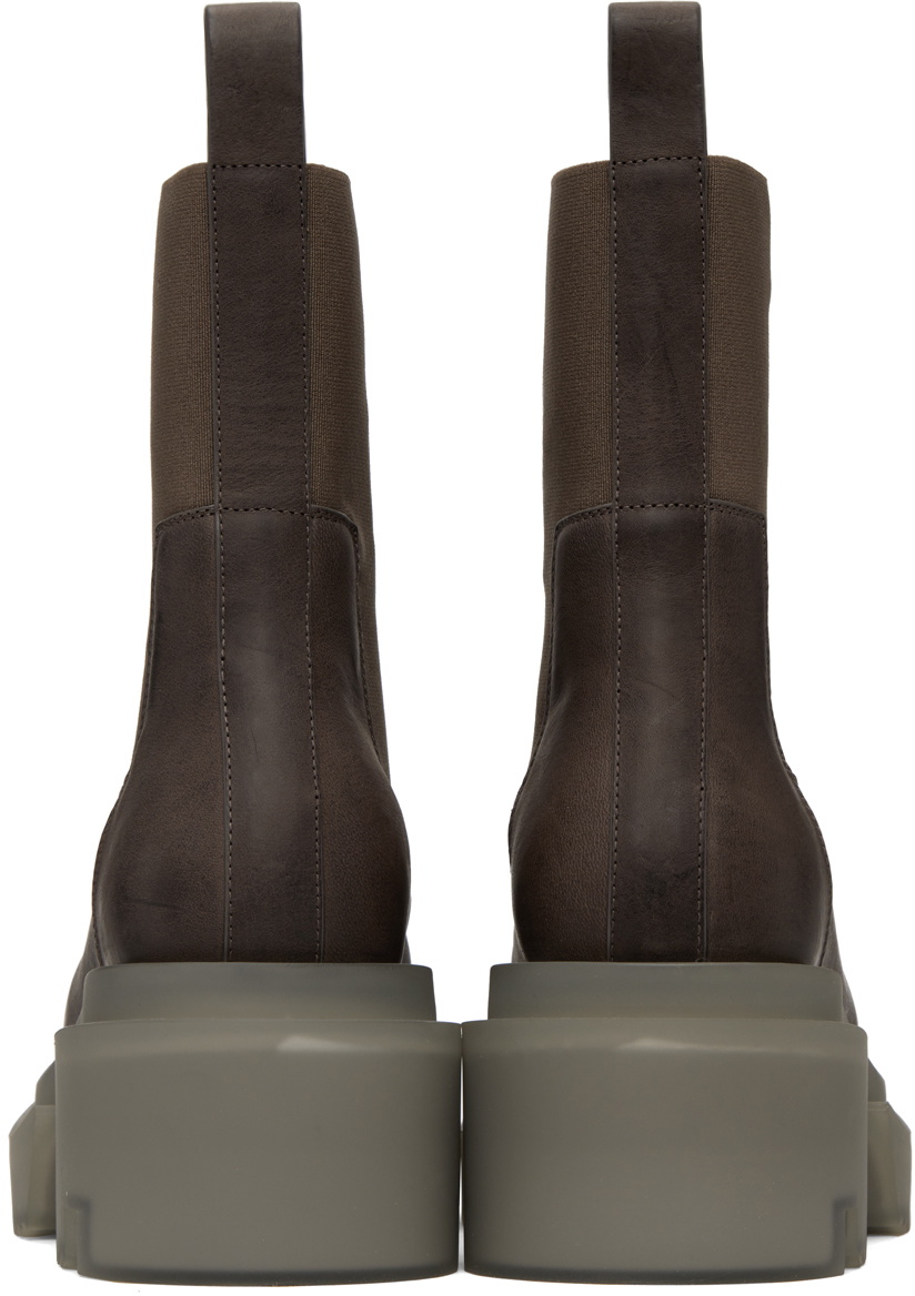 Rick Owens Gray Beatle Bogun Boots Rick Owens Rick Owens Gray Beatle Bogun Boots Rick Owens