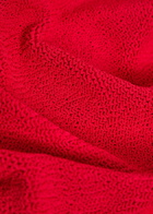 Hunza G Coverage Square-neck Crinkle Swimsuit - Red - One Size