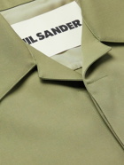 Jil Sander - Wool-Gabardine Overshirt - Green