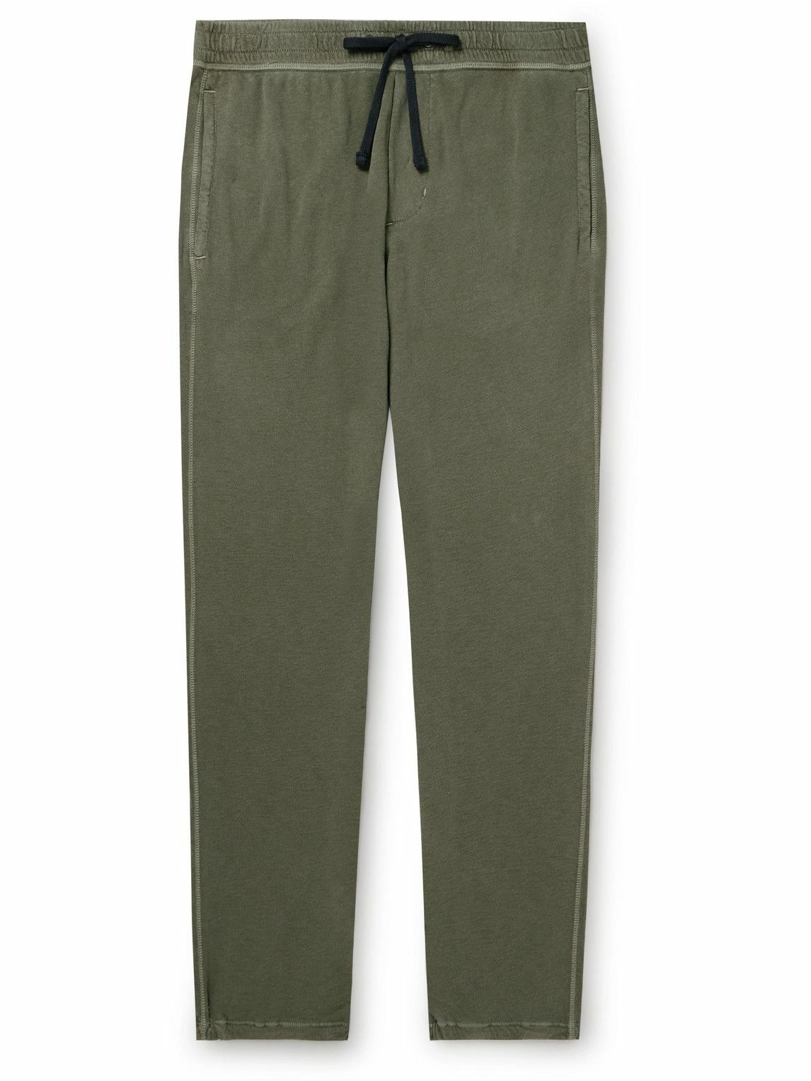 James Perse - Straight-Leg Cotton-Jersey Sweatpants - Green